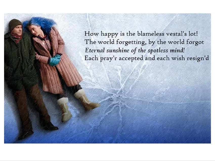 Eternal Sunshine of the Spotless Mind